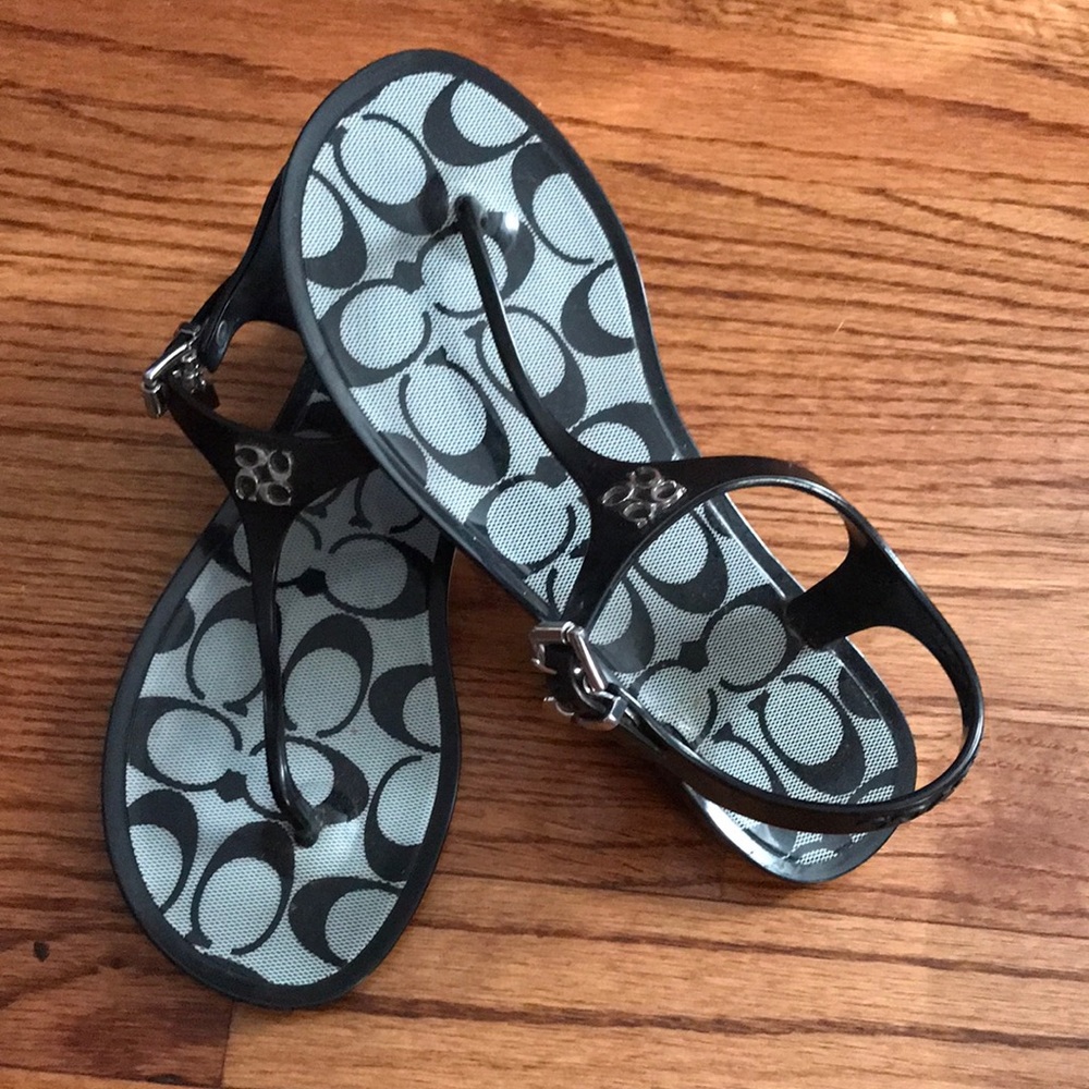 Coach Sandals size 6.50 hardly worn.